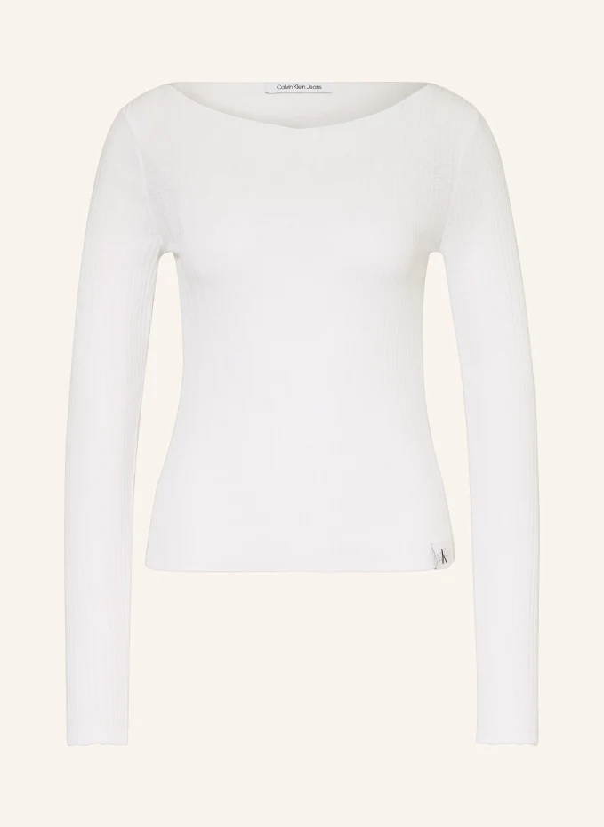 

Длинный рукав Calvin Klein Jeans, белый