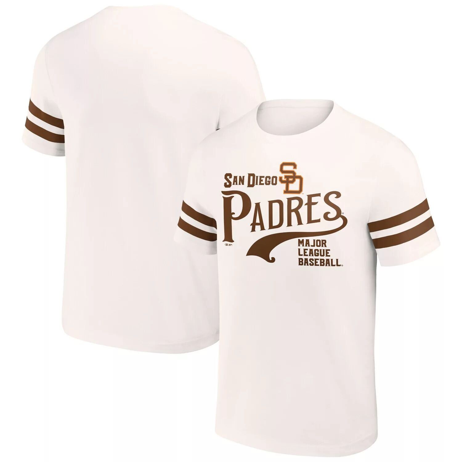 

Мужская винтажная футболка Darius Rucker Collection от Fanatics Cream San Diego Padres Yarn Dye