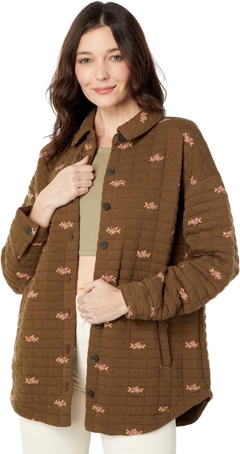 

Куртка Fanta Shacket Madewell, цвет Weathered Grove
