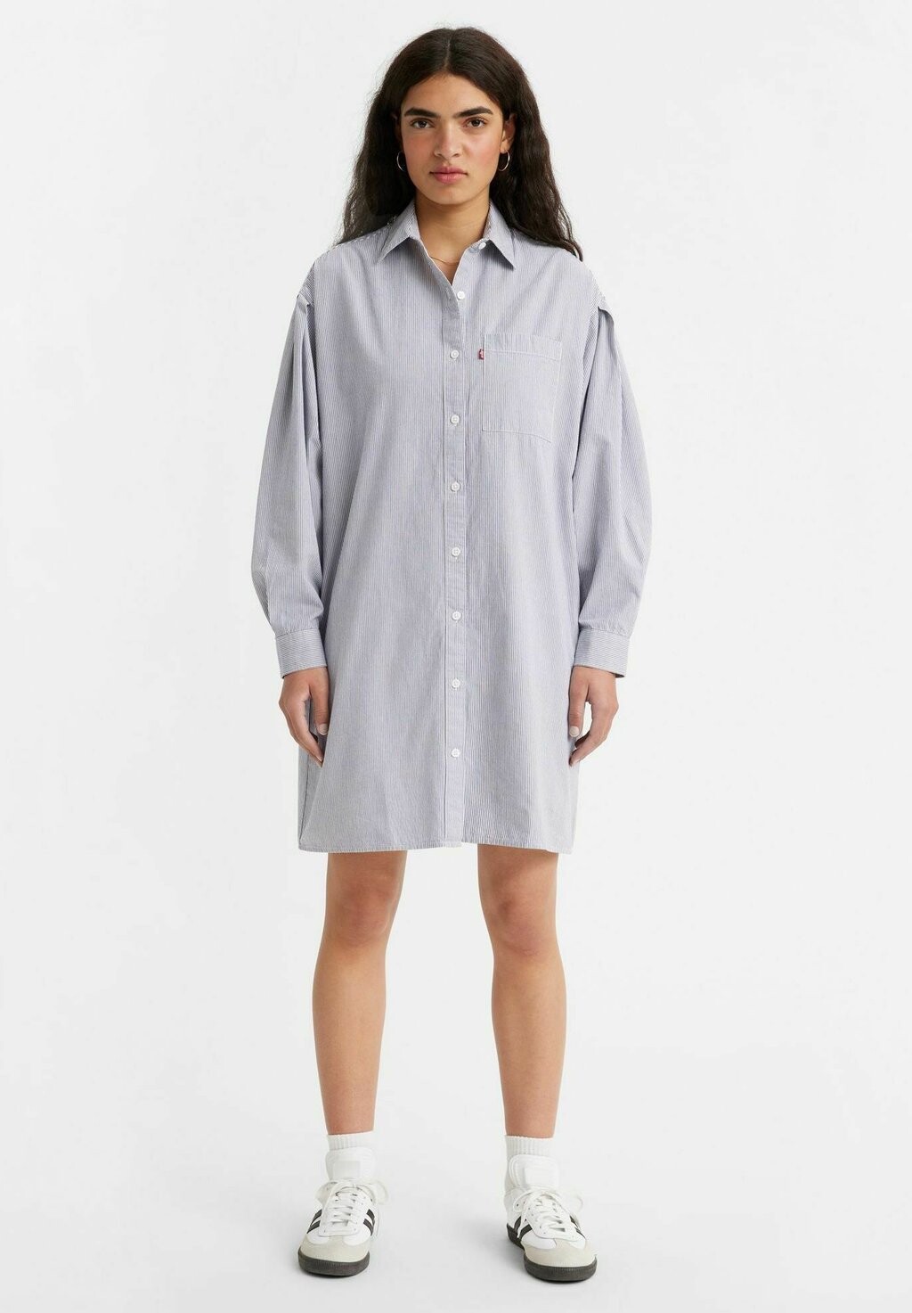 

Платье Camisero Levi's NOLA SERAPHINA STRIPE CROWN, крой в полоску серафины