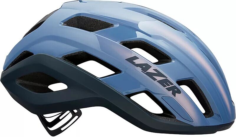 

Велосипедный шлем Lazer Road KinetiCore, голубой