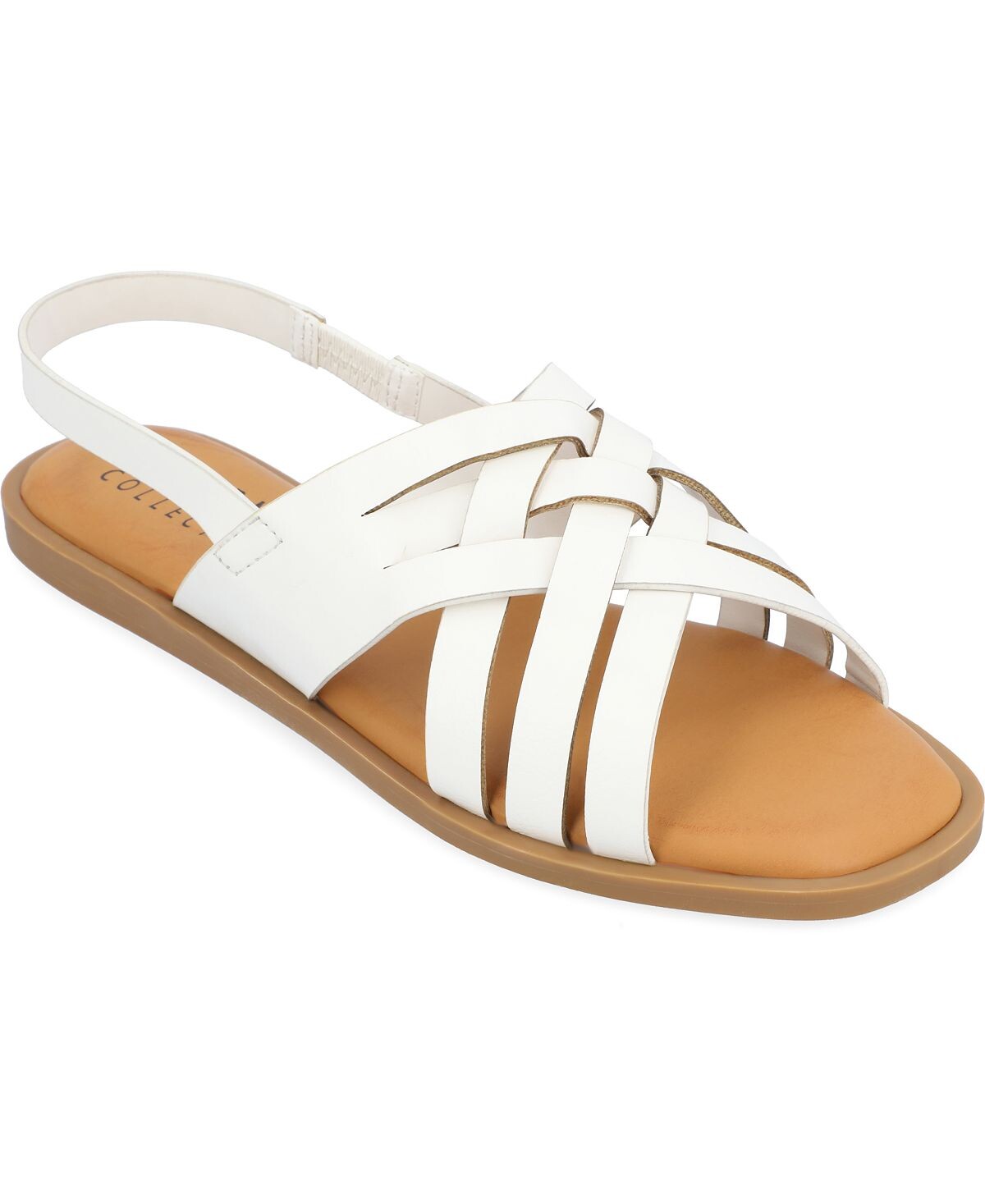 

Женские тканые сандалии Merrin Journee Collection, белый