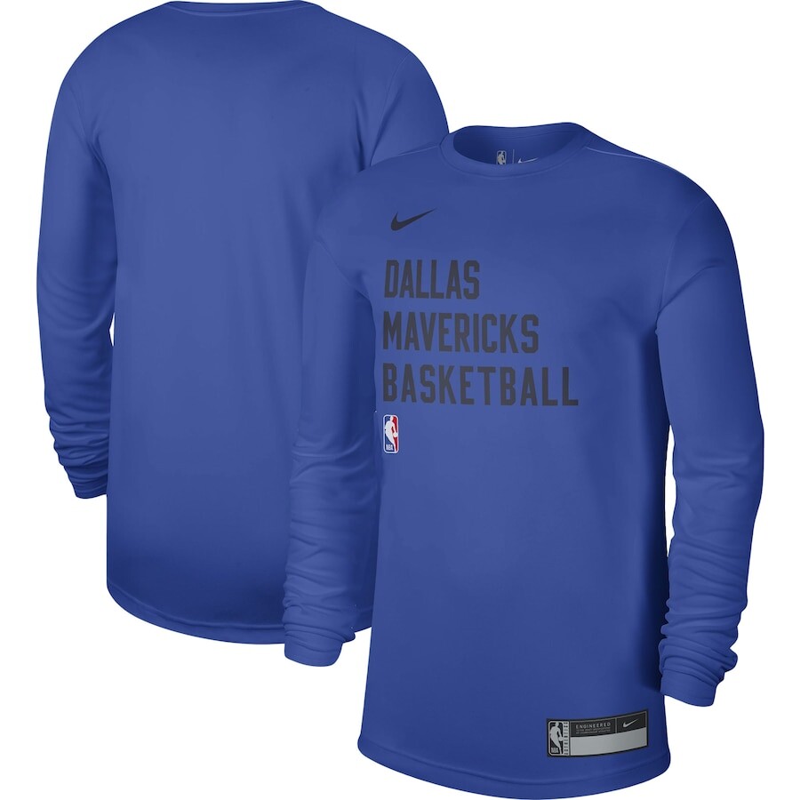 

Футболка с длинным рукавом Nike Dallas Mavericks, синий