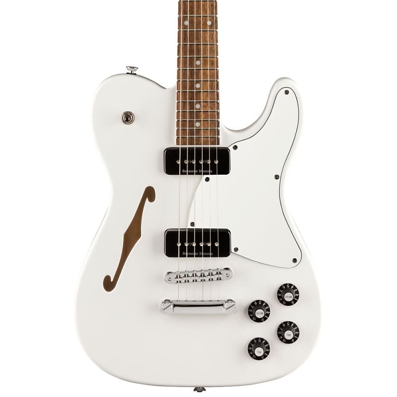 

Электрогитара Fender JA-90 Jim Adkins Telecaster Thinline Electric Guitar - White