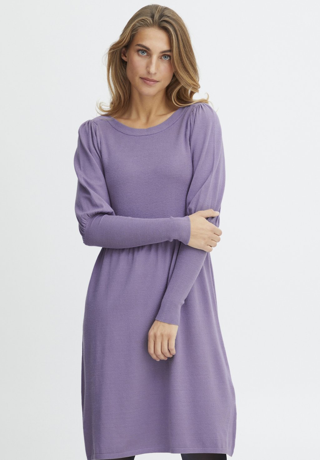 Вязаное платье Fransa, фиолетовый