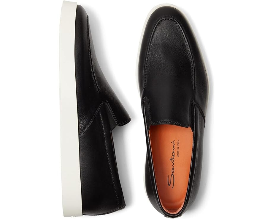 

Лоферы Santoni Diligent, черный