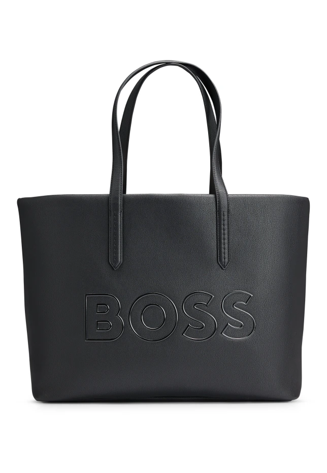 Сумка через плечо addison shopper-lr Boss, черный сумка через плечо boss addison set черный