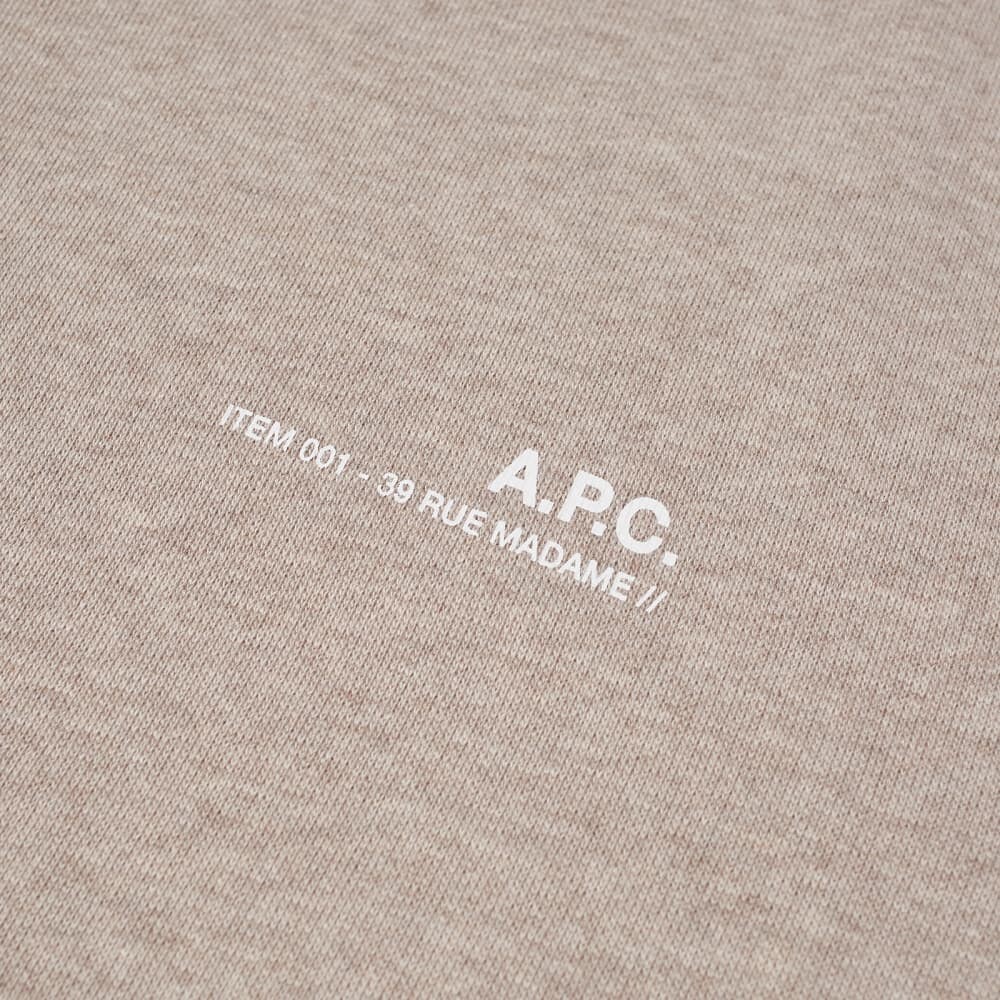 

A.P.C. Товар: Свитшот с логотипом, бежевый