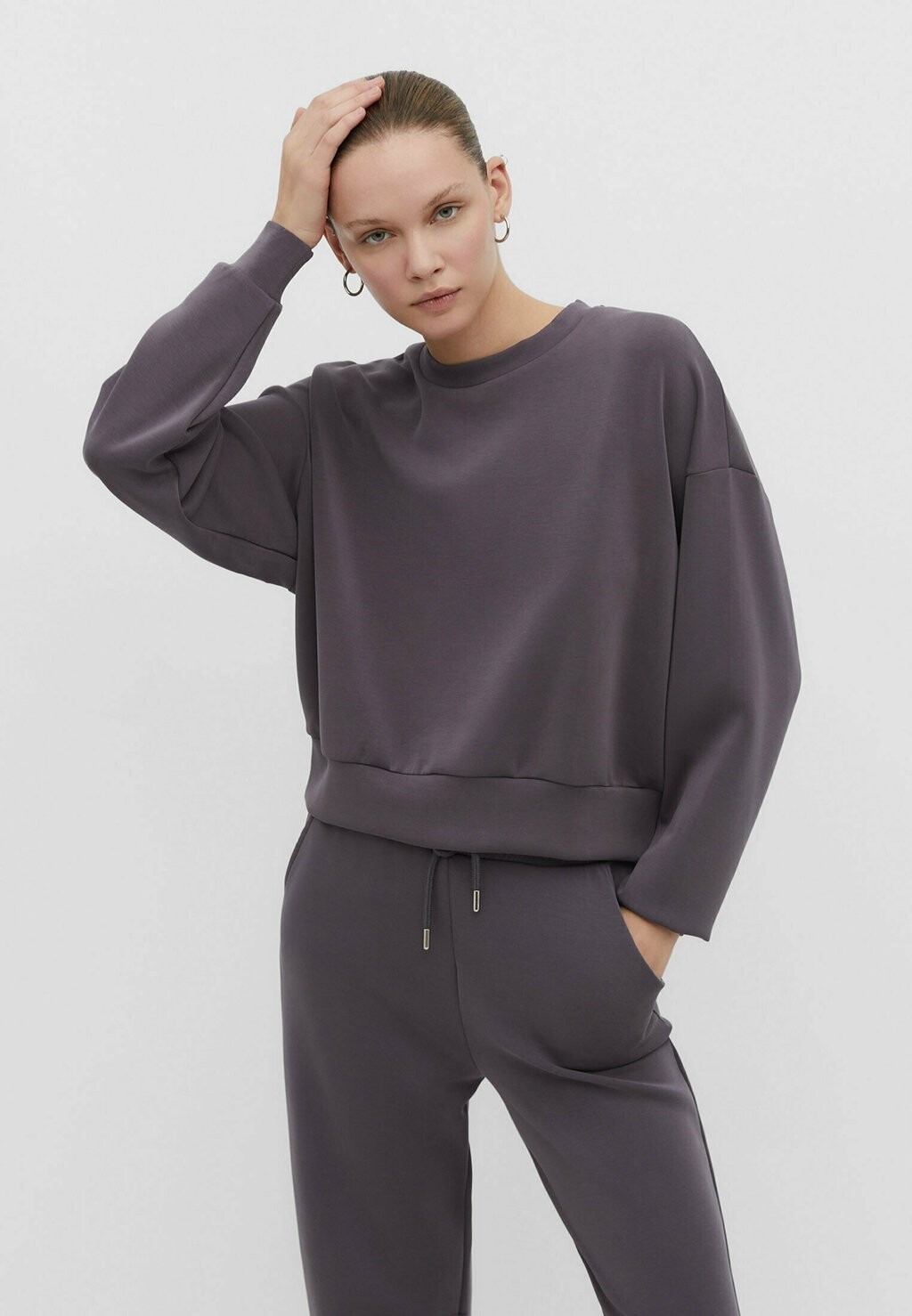 

Толстовка SOFT TOUCH Stradivarius, цвет grey