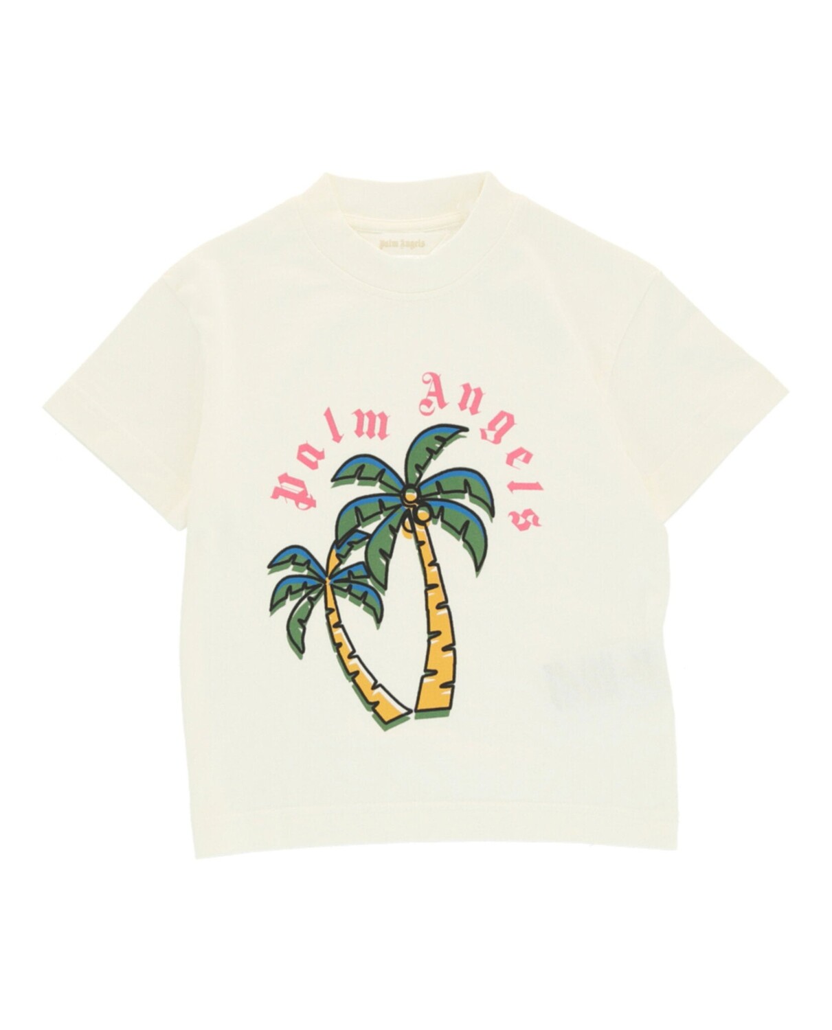 

Футболка с рисунком пальмы Palm Angels, цвет White Green