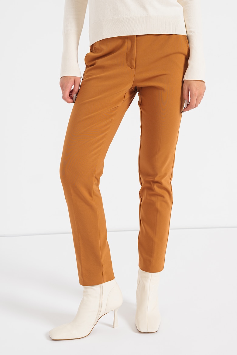 Эластичные брюки-чиносы Pirro выше щиколотки Marella, коричневый