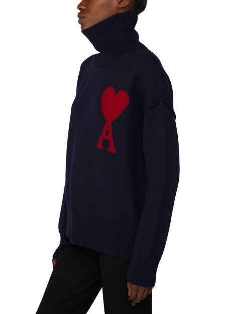 

Свитер с высоким воротником Ami De Coeur Ami Paris