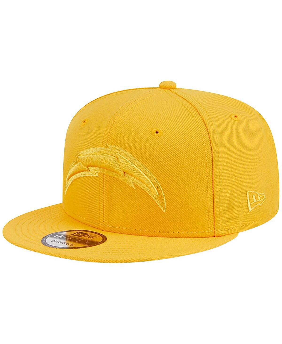

Мужская кепка Snapback Los Angeles Chargers Color Pack 9FIFTY золотого цвета New Era
