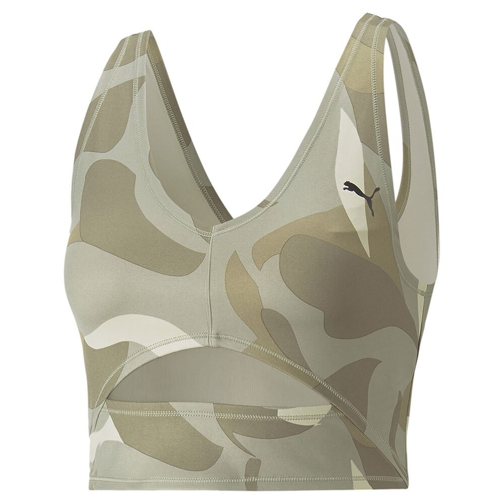 

Спортивный топ Puma Studio Aop Crop, зеленый