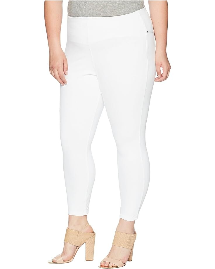

Брюки Lysse Plus Size Toothpick Crop, белый