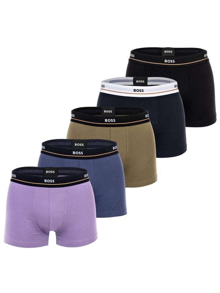 

Боксеры BOSS short 5er Pack, цвет schwarz/blau/grün/lila