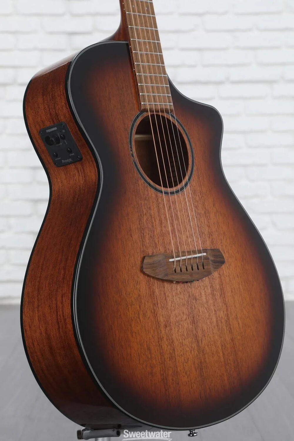 

Акустически-электрическая гитара Breedlove ECO Discovery S Concert CE - Edgeburst African Mahogany