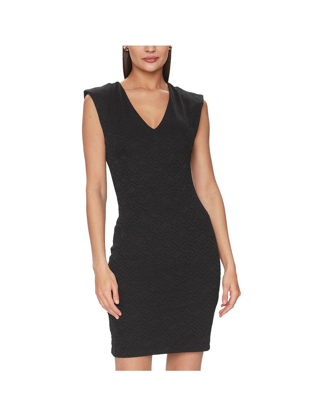 

Черное женское платье Guess