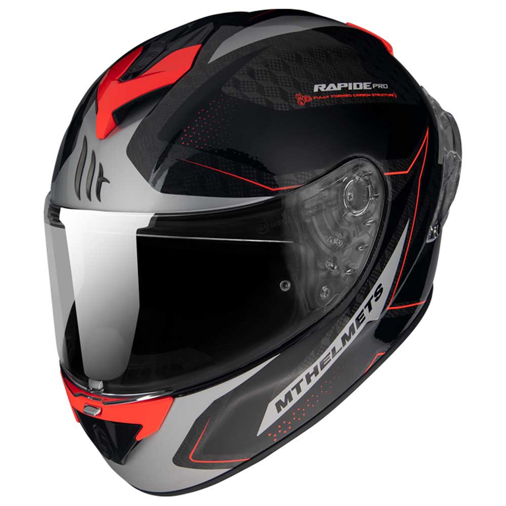 цена Шлем полнолицевой MT Helmets FF104PRO Rapide Pro Master B5, черный