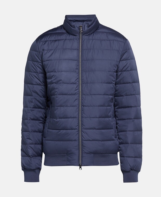 

Стеганая куртка Hackett London, темно-синий