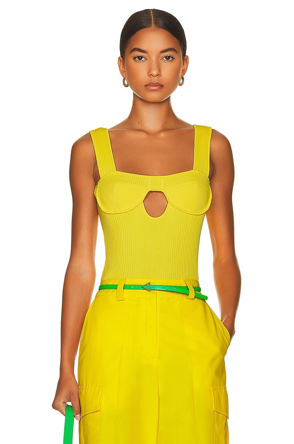 

Топ Aknvas Fezco Sleeveless, цвет Lemon