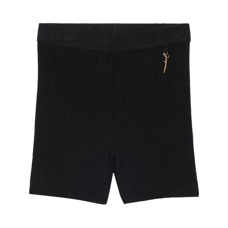 Шорты Jacquemus Le Pralu 'Black', черный топ le bandeau pralu jacquemus розовый