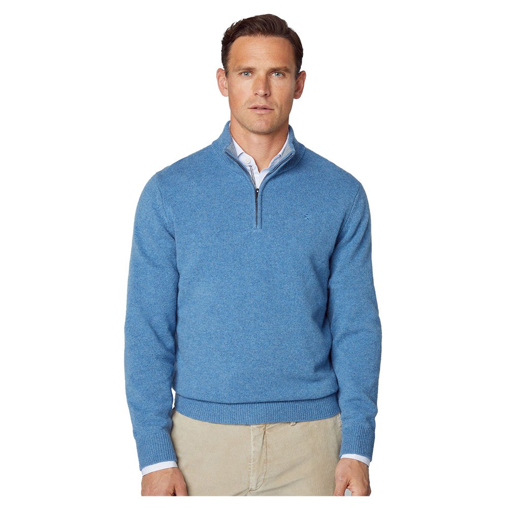 

Свитер Hackett HM703023 Half Zip, синий