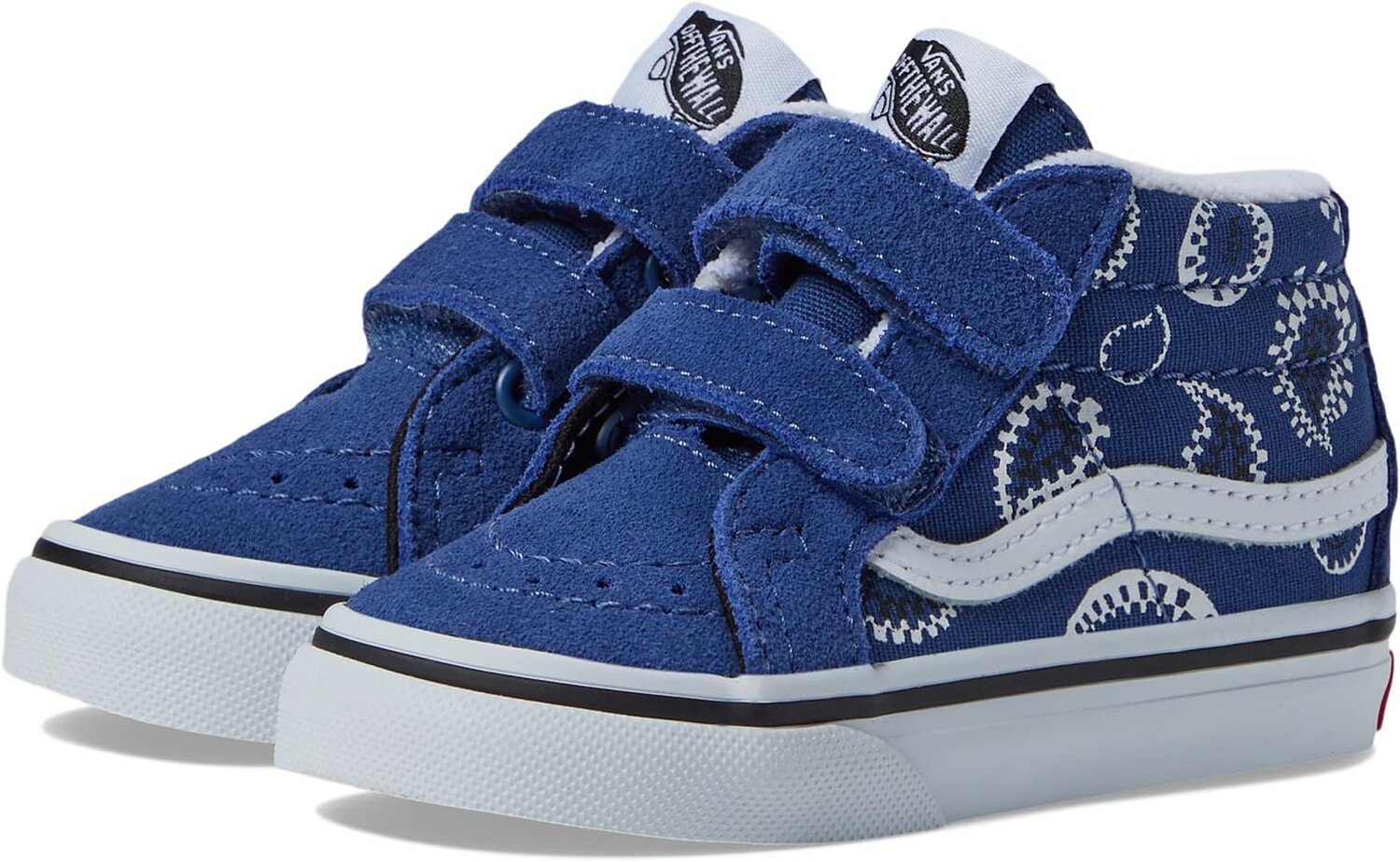 

Кроссовки Sk8-Mid Reissue V Vans, цвет Check Paisley Navy