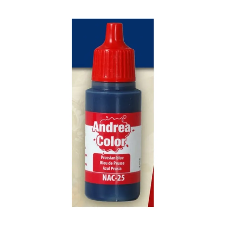 

Прусский синий, Andrea Color Paints - Blues, Yellows, & Reds