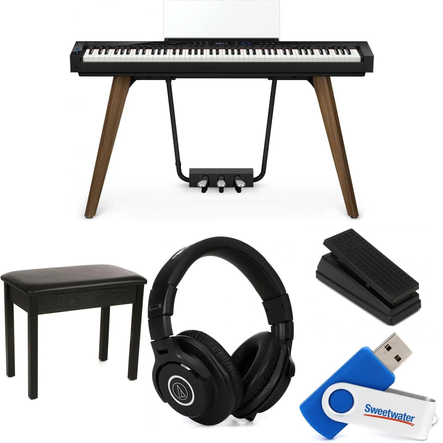 

Комплект цифрового пианино Casio PX-S7000 Essentials Plus — черный