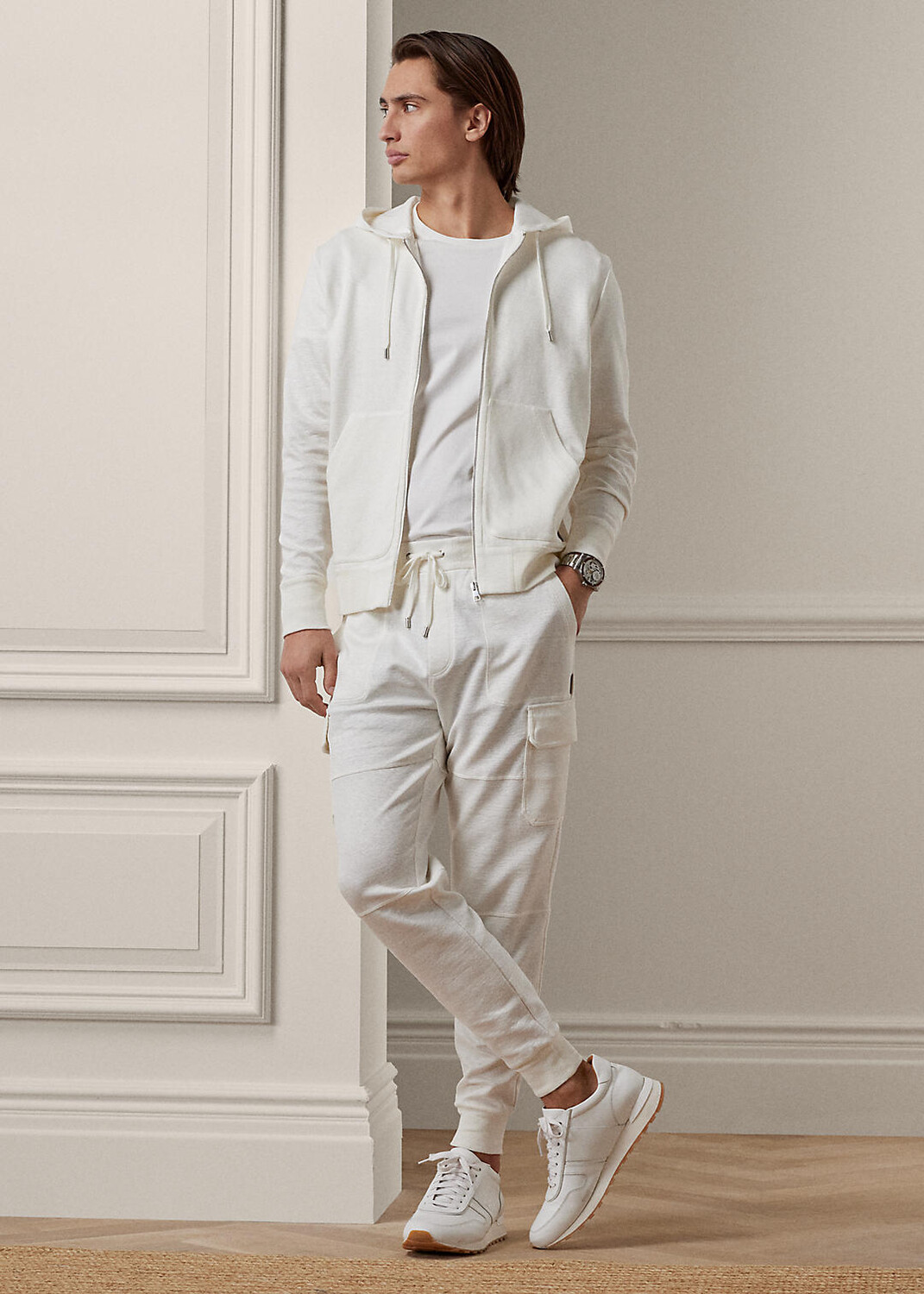 

Брюки-джоггеры карго из смеси льна Ralph Lauren