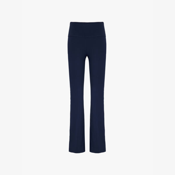 

Леггинсы Groove Nulu с высокой посадкой, расклешенные, из эластичного трикотажа Lululemon, синий