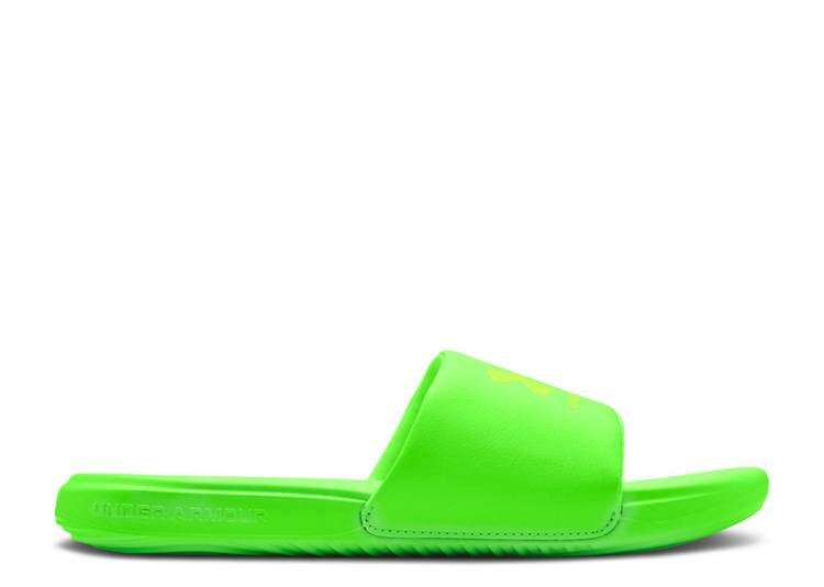 

Кроссовки Under Armour ANSA FIXED SLIDE 'HYPER GREEN', зеленый