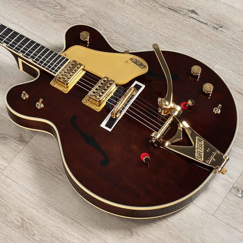 

Электрогитара Gretsch G6122T-62 Vintage Select '62 Chet Atkins Country Gentleman Guitar Walnut