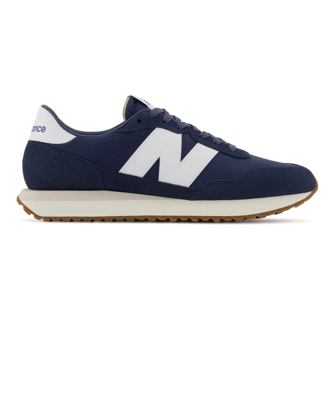 

Кроссовки из замши с сеткой New Balance, синий