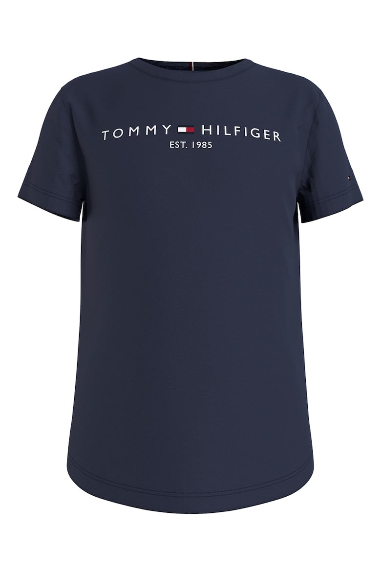 

Футболка из органического хлопка с логотипом Tommy Hilfiger, синий