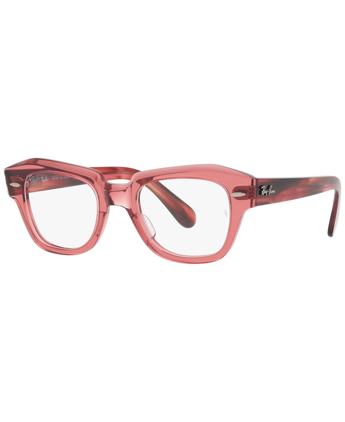 

RB5486 Очки унисекс нестандартной формы State Street Ray-Ban, розовый