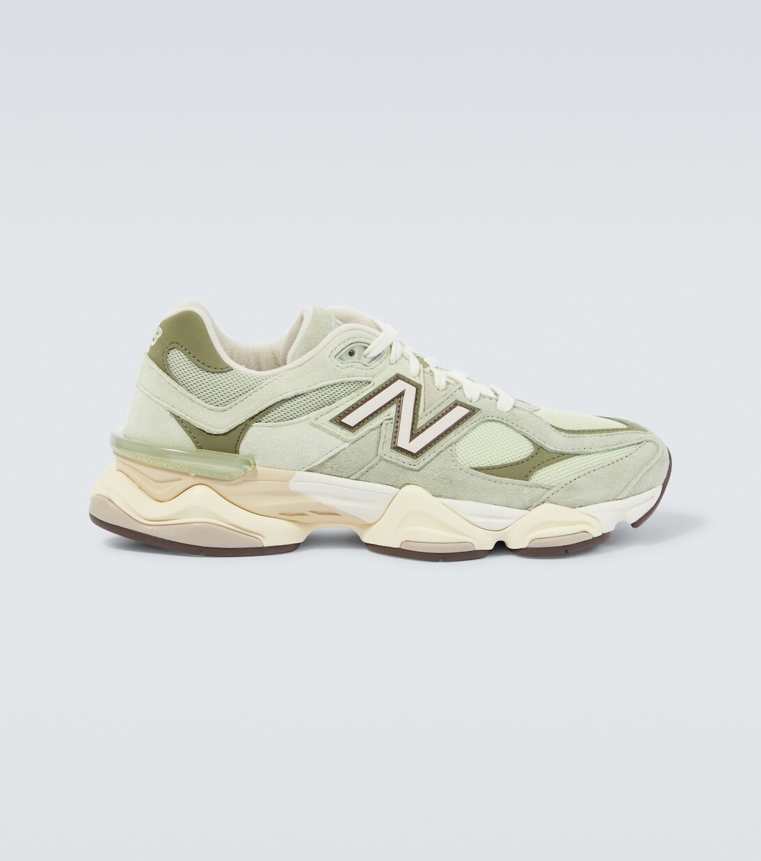 

Кроссовки 9060 с замшевой отделкой New Balance, зеленый