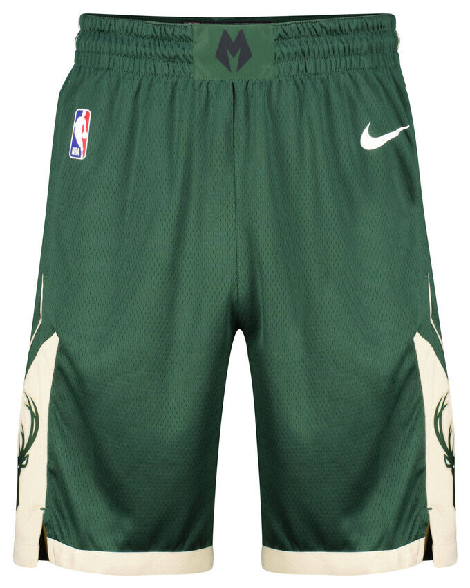 

Шорты «Милуоки Бакс» Icon Edition Nike, зеленый