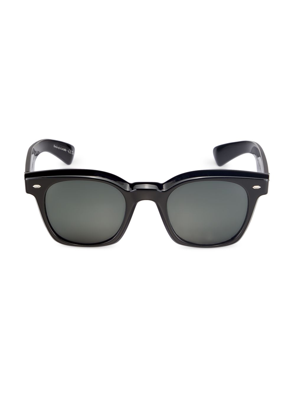 Прямоугольные солнцезащитные очки Merceaux 50 мм Brunello Cucinelli & Oliver Peoples, черный