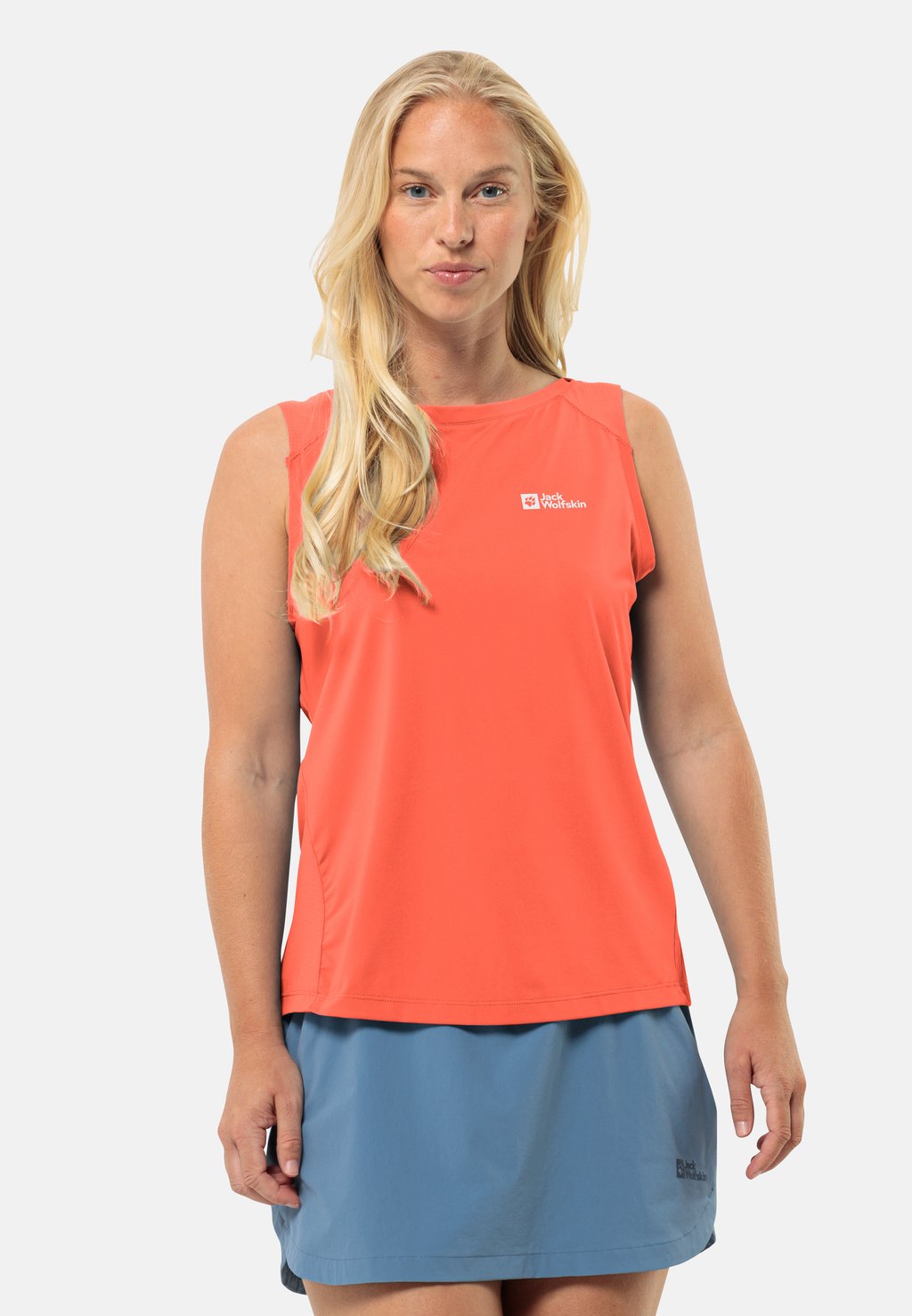 

Топ PRELIGHT CHILL TANK Jack Wolfskin, цвет digital orange