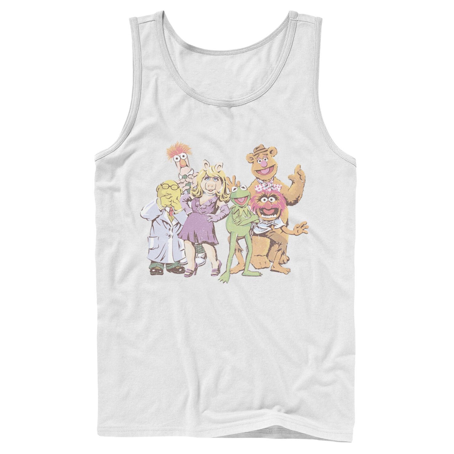 

Мужская майка с куклами Диснея, групповой снимок, иллюстрированная майка Licensed Character