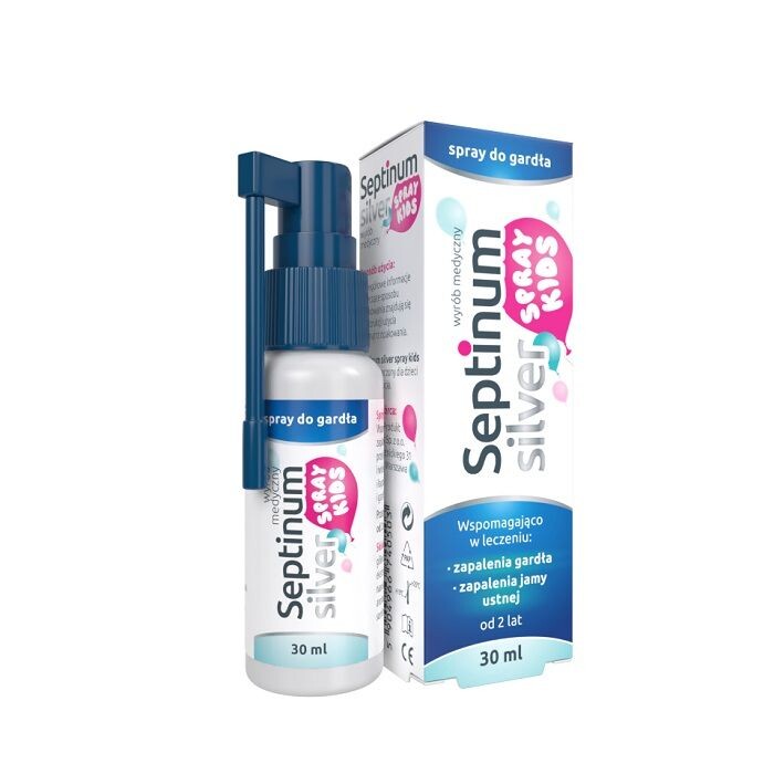

Спрей для горла Septinum Silver Kids Spray, 30 мл