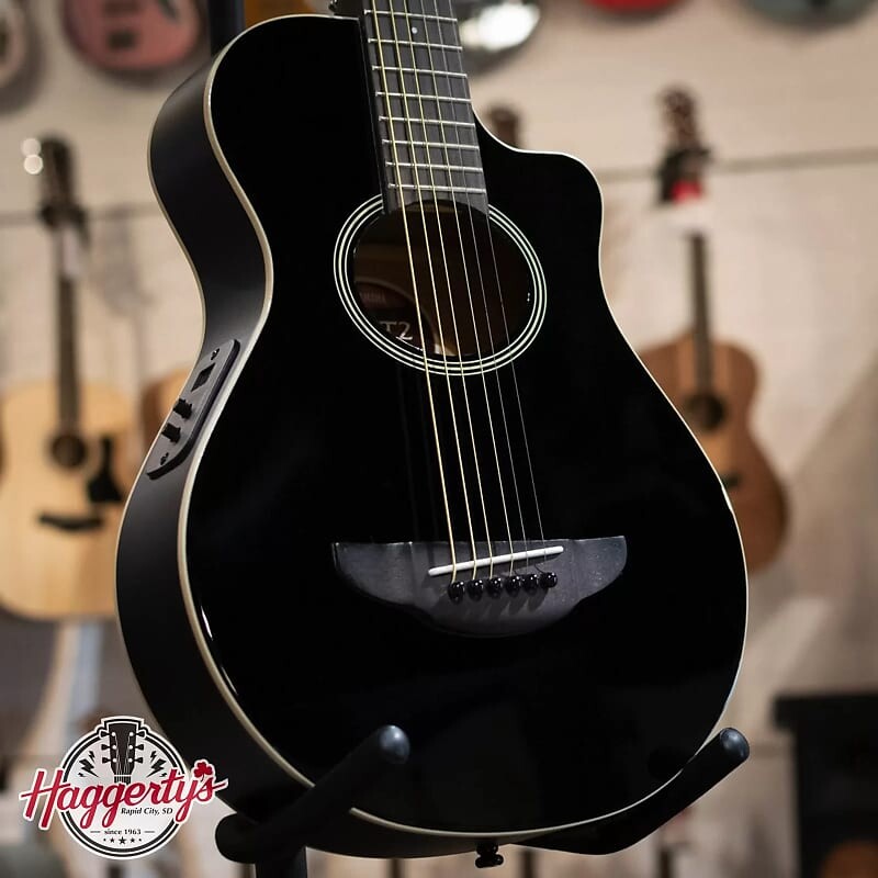 

Акустическая гитара Yamaha 3/4-Size Thin-Line Cutaway Acoustic Guitar, APXT2 Black