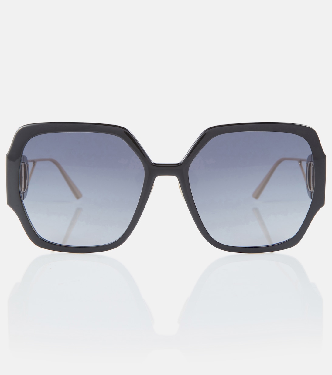 Солнцезащитные очки 30Montaigne S6U Dior Eyewear, черный