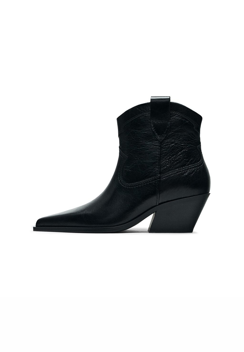 

Техасские/байкерские ботинки Massimo Dutti, черные