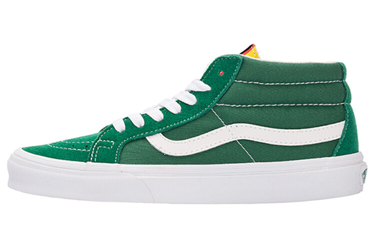 

Кроссовки унисекс Vans SK8 MID Зеленый/Белый