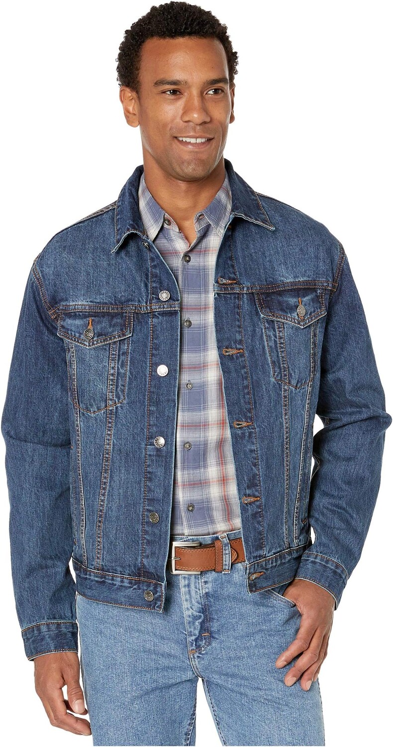 

Куртка Denim Jacket Button Front Roper, синий