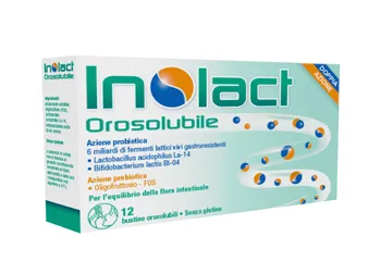 

Inolact 12 пакетиков балансирует кишечную бактериальную флору Marco Antonetto