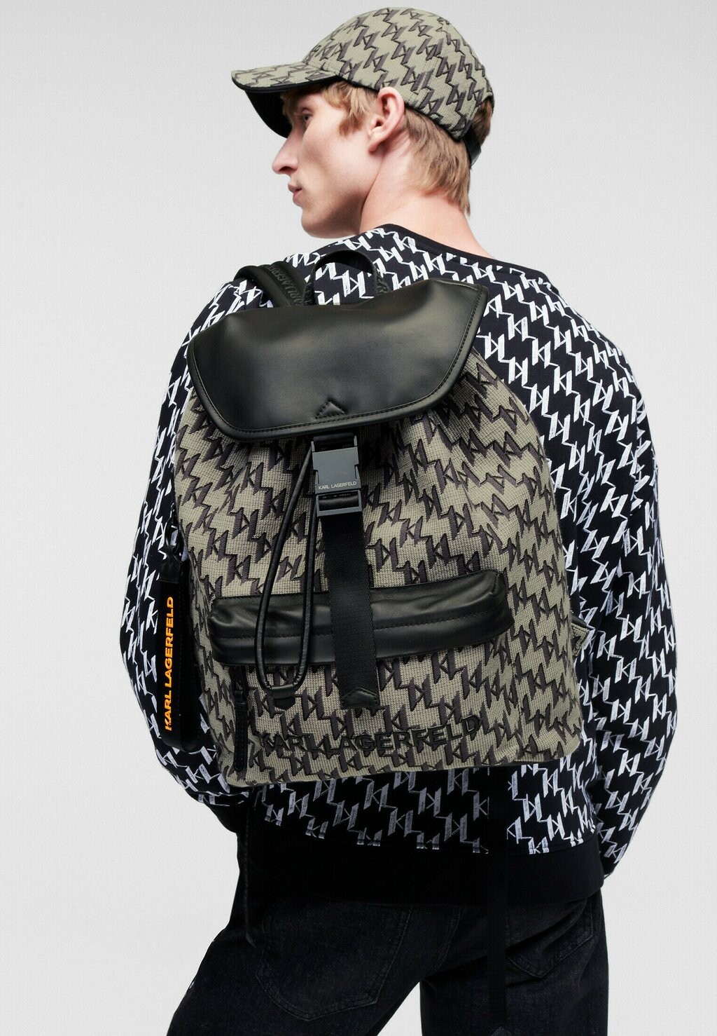 

Рюкзак MONOGRAM JAKARD KARL LAGERFELD, цвет multicolour